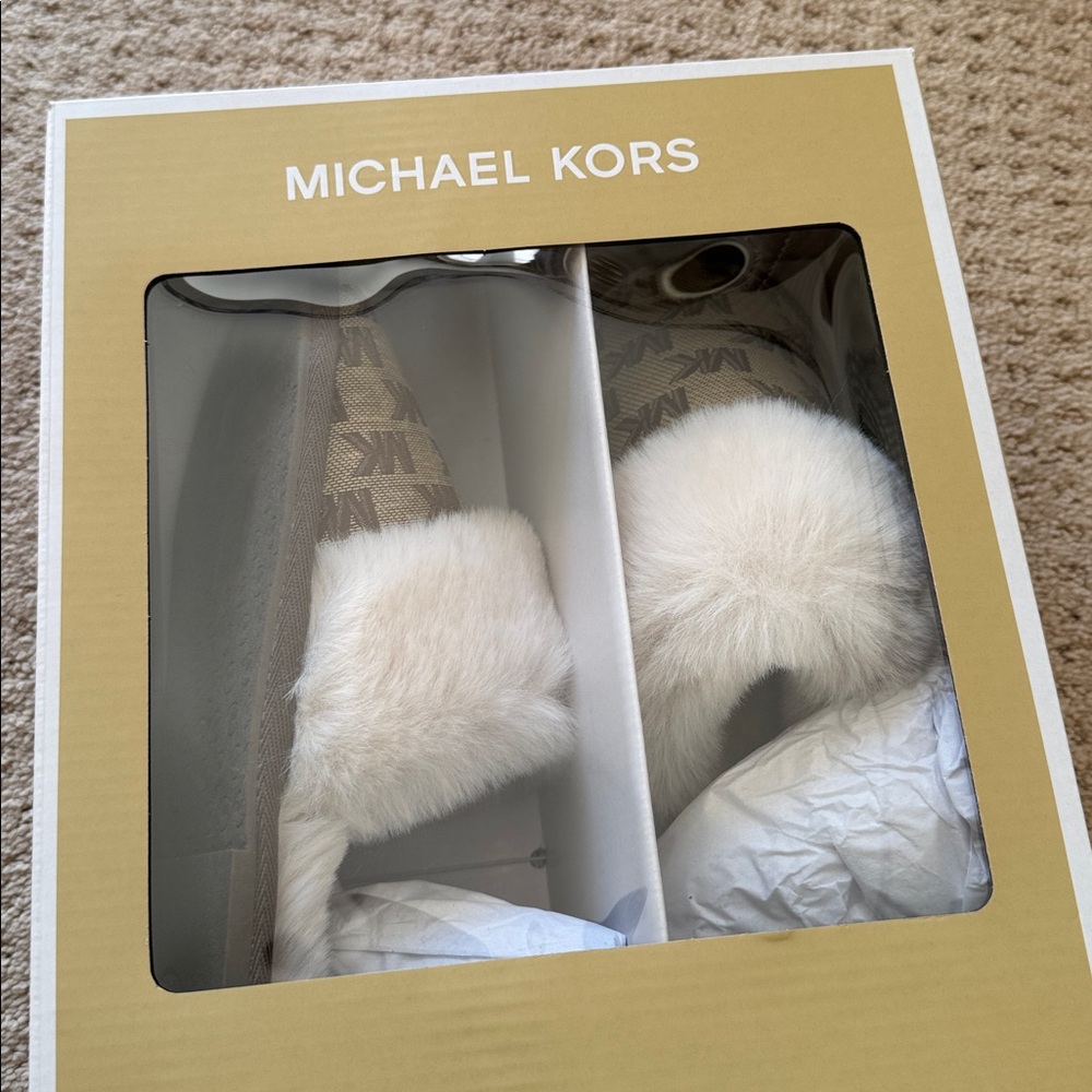Michael Kors Beige and Ebony Box